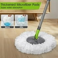 thumbnail image 5 of Spin Mop Bucket System,Pedal Spin Mop and Bucket with Set,EasyWring Microfiber Mop with 3 Mop Pads,360°Spinning Floor Cleaning System - Home & Office Suitable, 5 of 5