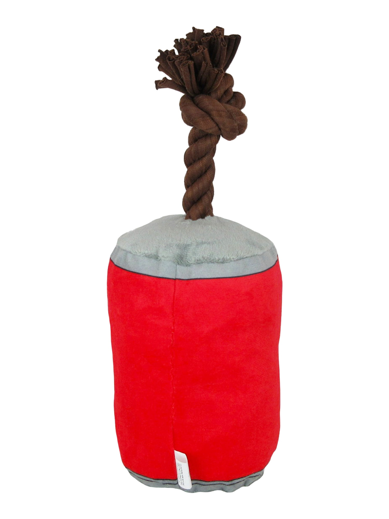 Grinch Holiday Plush Who Hash Dog Toy with Squeaker, Red