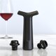 thumbnail image 3 of Tapones Para Botellas De Vino Con Bomba De Vacío Para Ahorrar Vino Con Marcadores De Fecha, Tapones Para Botellas De Silicona De Grado Alimenticio Para Mantener El Vino Fresco Noticed HA023546-00, 3 of 6
