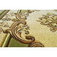 thumbnail image 6 of Planet Rugs Oriental Rug 5'3" x 5'3" Round Thick Plush Traditional Floral Medallion Design, 6 of 11