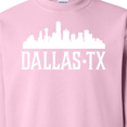 thumbnail image 3 of Inktastic Dallas Texas Skyline Tx Cities Adult Sweatshirt, 3 of 4