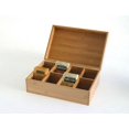 thumbnail image 2 of Lipper 8188 Bamboo 8-compartment Tea Box, 2 of 2
