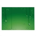 thumbnail image 2 of Green Cutting Board, Abstract Art Style Vector Illustration of Water Drops Background Print, Decorative Tempered Glass Cutting and Serving Board, Large Size, Fern Green Apple Green, by Ambesonne, 2 of 5