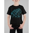 thumbnail image 4 of BROOKLYN VERTICAL Boys Gaming T-Shirt Printed Crew Neck Short Sleeve | Sizes 6-20Ã¢â¬Â¦, 4 of 4