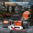 thumbnail image 4 of VEVOR Electric Winch Truck 13,500 lb Synthetic Rope Waterproof Remote Control, 4 of 9