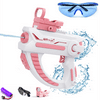 Automatic Water Gun Electric Water Gun Water Blaster Guns up to 32 FT Range,Summer Squirt Gun Toys for Outdoor Swimming Beach Water Fighting Toys for Kids