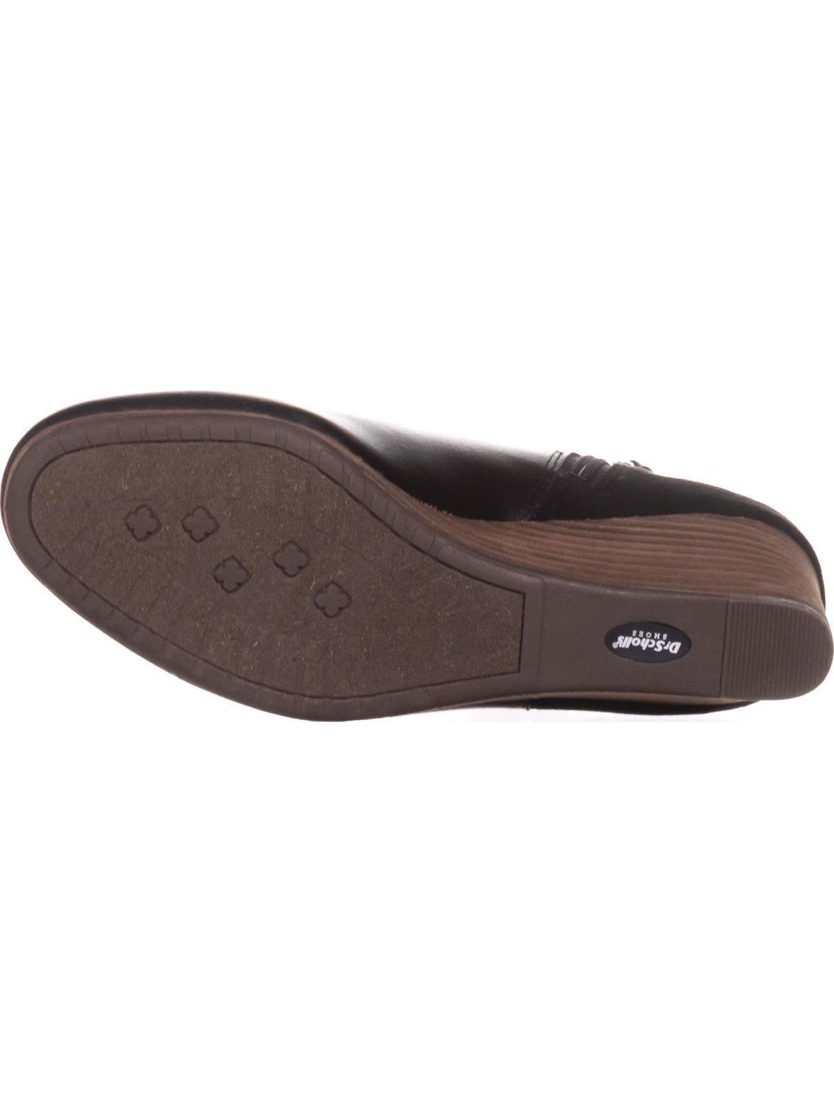 dr scholl's double wedge bootie