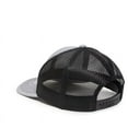 thumbnail image 6 of Outdoor Cap OC771 Premium Trucker Cap-LN Heathered Grey/Black-Adult, 6 of 8