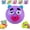Purple, variant on New Smushers Squishy, Smushers Face Squishy, Curiosities Smusherr Dog Face Swap Squishies, Cute Slow Rise Sensory Fidget Ball, Stress Relief Stretchy Squeeze Ball for Birthday Party Gift