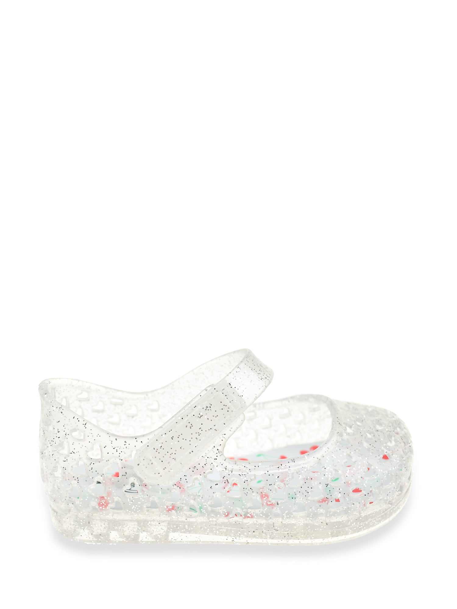 Wonder Nation Baby and Toddler Girls Mary Jane Jelly Shoes