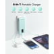 thumbnail image 2 of Charmast Portable Charger with Built-in Cables and Plug, 10000mAh USB C Power Bank Fast Charging 15W, External Battery Pack Slim, Travel Essentials Compatible with 16 15 14 13, Samsung Galaxy, iPad, 2 of 5