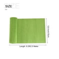 thumbnail image 2 of Uxcell Crepe Paper Roll Decoration 8.2ft Long 5.9 Inch Wide, Dark Green 5 Pack, 2 of 5