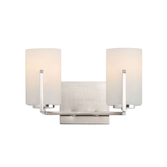 21282SWSN Maxim Lighting Dart-2 Light Bath Vanity-12.5 Inches wide by 7.75 inches high-Satin Nickel Finish
