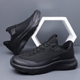 thumbnail image 5 of Mens Breathable Running Walking Shoe Womens Non-slip Hiking Footwear Training Unisex Outdoor Casual Sneakers Suitable for Tourism, Sports, and Exercise, 5 of 7