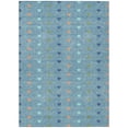 thumbnail image 2 of Addison Rugs Chantille Indoor/Outdoor Transitional Kids Teal Machine Washable Rectangle Rug, 5' x 7'6", 2 of 8