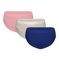 thumbnail image 2 of Pantaleta Hanes Panties para Niña, Multicolor Corte Hipster Secado Rápido 3 Piezas Talla 8, 2 of 4