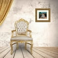 thumbnail image 3 of Edvard Munch 16x15 Gold Ornate Wood Frame and Double Matted Museum Art Print Titled - On the Bridge (1903), 3 of 4