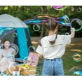 thumbnail image 5 of Zsiparty Big Bubble Wands Set for kids, Giant Bubble Maker Toys with Tray for Summer Outdoor Activities Party Favors Gifts & Wedding, 15 Pcs, 5 of 6