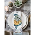 thumbnail image 2 of Coastal Turtle Cloth Napkins Set of 6 Reusable Dinner Napkins, Ocean Nautical Starfish Conch Seashells Cocktail Napkin Washable Table Napkins for Wedding/Holiday Party/Baby Shower 20"x20", 2 of 7