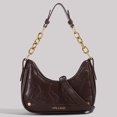thumbnail image 3 of Bolso tipo cartera Hobo mano pequeño para axila hombro cuero PU elegante informal versátil mujer, 3 of 9