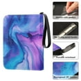 thumbnail image 4 of 400 Pockets Trading Cards Album,Card Binder 4-Pocket, Cards Collector Album Holder Fits 400 cards with 50 removable sheets Blue and Purple Background, 4 of 6
