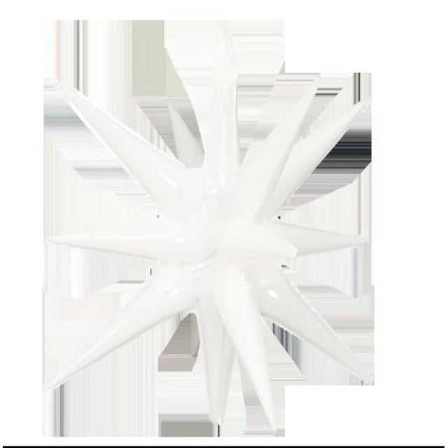 Globo de película de aluminio con forma de estrella explosiva de 22 pulgadas y 27 pulgadas para decoración de fiesta de cumpleaños, arreglo de adorno de estrella