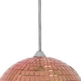 BalsaCircle 4 Rose Gold 6" Glass Hanging Party Disco Mirror Balls Wedding Decorations - Walmart.com