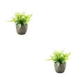thumbnail image 3 of Destyer Plastic Realistic Appearance Artificial Succulent Elegant Long-lasting Durability Low Maintenance white rose 2Set, 3 of 6