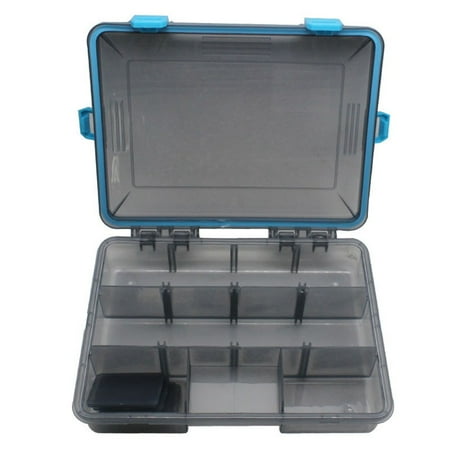 Fishing Gear Fishing Accessories Fishing Tackle Multifunctional Fishing Accessories Box Portable Fishing Gear Storage Box Blue