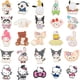 thumbnail image 2 of Venta al por mayor de alfileres de dibujos animados de metal lindo Hola insignia chica japonesa corazón Kitty broche pin insignia mochila ropa pin, 2 of 4