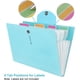 thumbnail image 5 of Carpeta de archivos expandible con 5 bolsillos, organizador de papel en forma de acordeón, carpetas de documentos tamaño carta A4 para la escuela, la oficina, el hogar y los negocios, 5 of 7