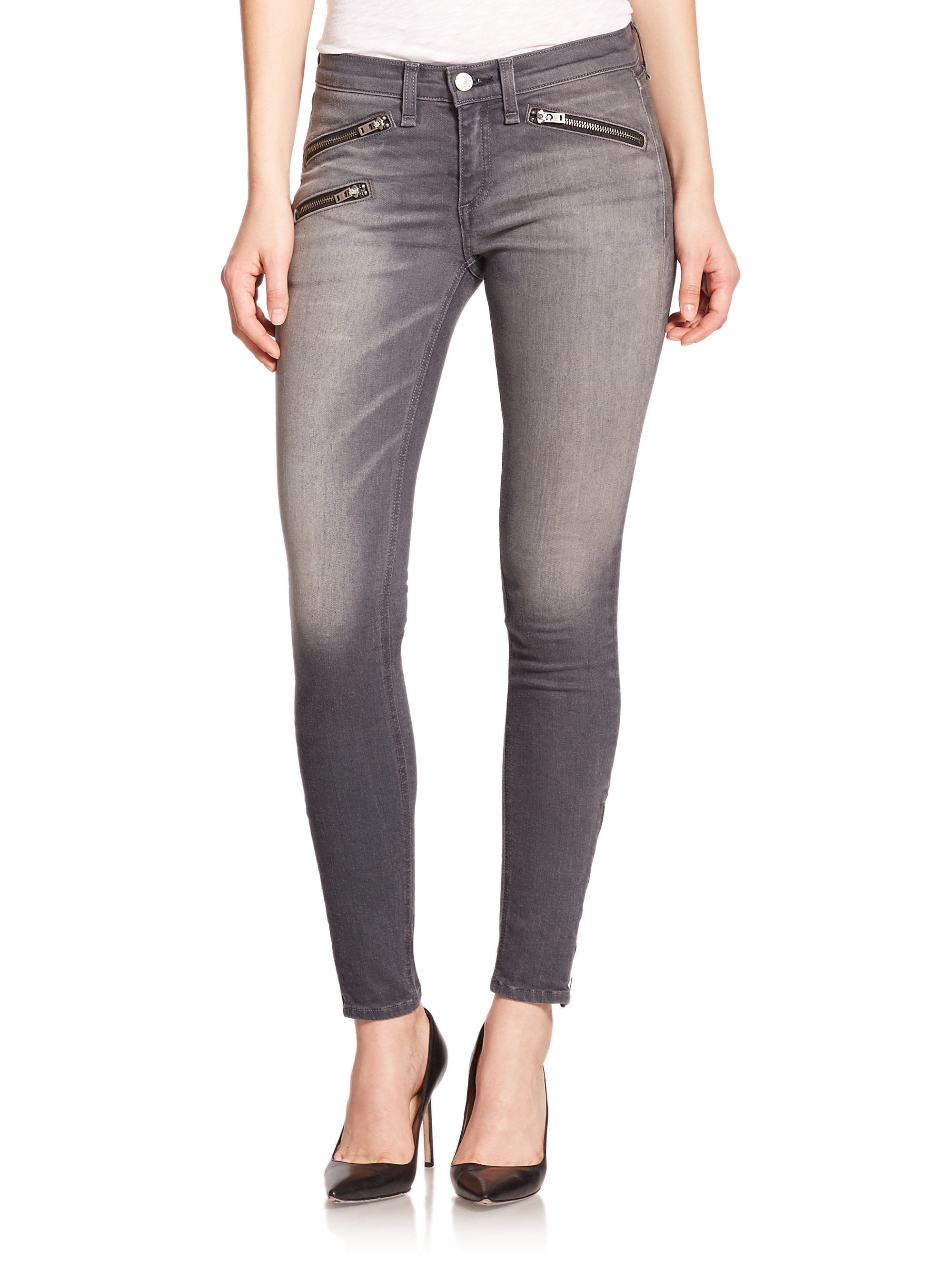 Rag \u0026 Bone Silverlake Moto Jeans 28 