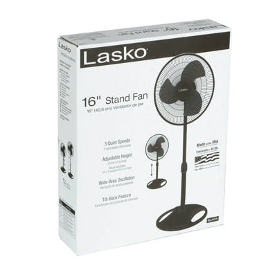 Buy Lasko 16 Oscillating Pedestal Stand 3 Speed Fan