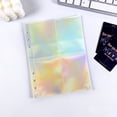 thumbnail image 1 of 10Pcs A5 Waterproof Binder Pockets - Perfect for Home, School, and Office Document Filing!, 1 of 4
