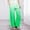 Green, variant on Girls Baggy Pants Casual High Elastic Waist Trousers for Teen Soft Gradient Pant Blue Size 13 Years