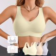 thumbnail image 5 of Endives Jelly Bra for Women Wireless Full Coverage Support Bra Back Hook Closure Soft Everyday Sleep Bra for Large Bust M, 5 of 6