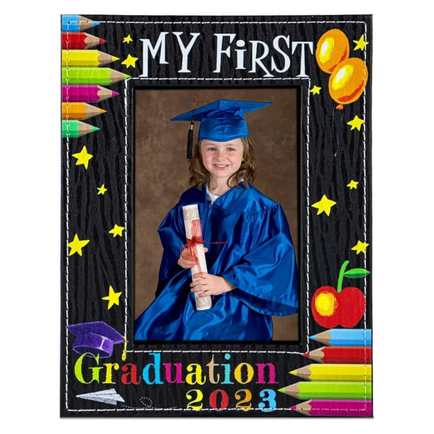 WaaHome Prek Kindergarten Preschool Graduation Picture Frame,First