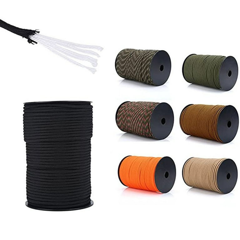 100M 7-Core-Paracord 4Mm Outdoor Parachute Cord Tent Lanyard Strap  Clothesline