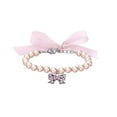 thumbnail image 2 of Elegant Pearl Adjustable Pet Collar for Dogs and Cats with Secure Chain Design, 2 of 4