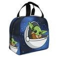 thumbnail image 2 of Star-Wars-Yoda Lunch Box Insulated Lunch Cooler Bag Reusable Lunch Tote Kit for School Travel 8*5*8.5inch, 2 of 2