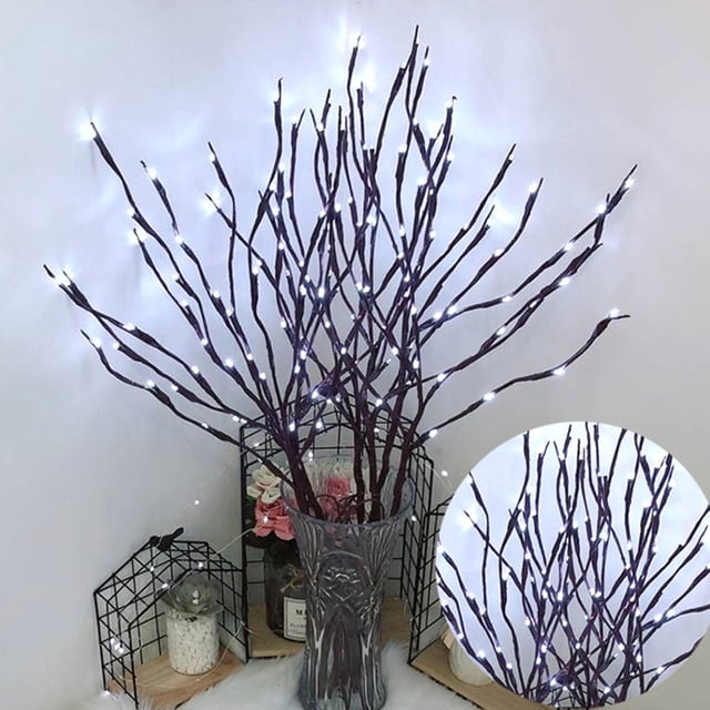LED Branch Lamp Floral Lights Twig Lights with USB Plug Home Living Room Lighting Decor