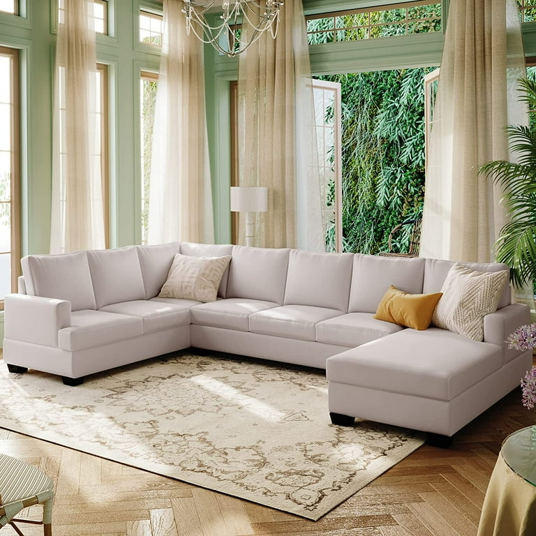 Large u 2024 shaped sofa