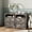 Gray, variant on Duerer Nightstand Set of 2, Farmhouse Bedside Tables with 2 Drawers and Open Storage, Sofa Side Table for Bedroom, Living Room, Gray