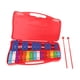 thumbnail image 2 of Glockenspiel Xilófono Instrumento musical de percusión Llaves de hierro Juguetes para desarrollar rojo, 2 of 9