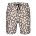 thumbnail image 4 of Yiaed Cute Rabbit Print Men's Swim Trunks with Lining Quick Dry Sports Shorts Beach Shorts Boardshorts-Medium, 4 of 5