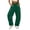 Green sweatpants women fashion, variant on Women's Barrel Sweatpants Wide Leg Fleece Lined Sweatpants with Pockets Drawstring Elastic Waist Jogging Sweat Pants Casual Everyday Wear Gray,XXXL