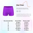 thumbnail image 7 of Doomiva Kids Boys Solid Color Elastic Waistband Athletic Running Shorts for Gymnastics Workout Blue Green 6, 7 of 7
