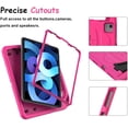 thumbnail image 2 of SUPNICE Kids Case for iPad Air 11-inch M4 2026/ M3 2025/ M2 2024，Built-in Screen Protector case For iPad Air 5th/4th Gen 10.9‘’, iPad Pro 11 inch 4th /3rd /2nd /1st(2018-2022), Pink, 2 of 9