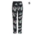 thumbnail image 3 of Qarigey Pantalones de mujer Pantalones largos sin cordones Pantalón de playa Verano con bolsillos Pantalones de pierna recta Ropa deportiva Prendas para la parte inferior del cuerpo Verde S, 3 of 6