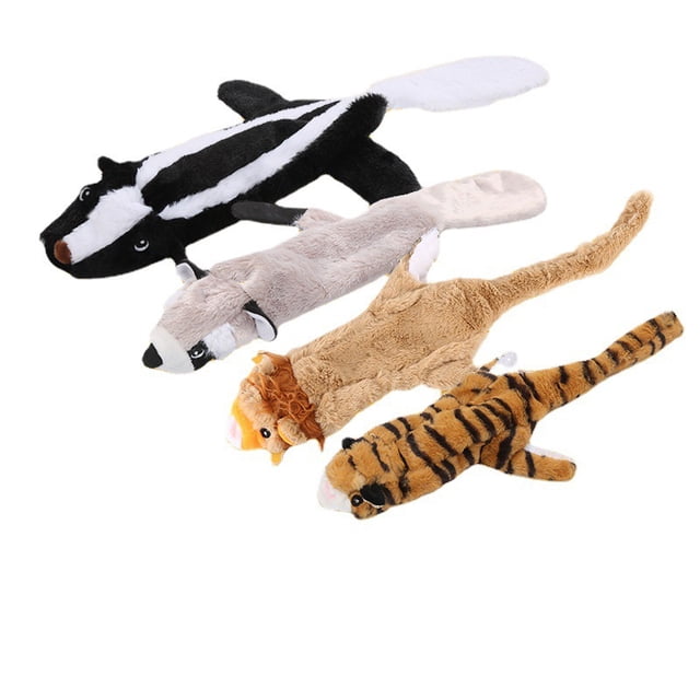 Pet Dog Plush Leather Shell Sound Toy Fabric Anti-Bite Molar Pet Supplies, Blanco y Negro ZefeiWu 8390614098510